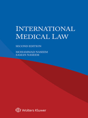 cover image of International Medical Law